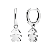 Orecchini Le Bebé Donna in Oro bianco LBB123 - LBB123